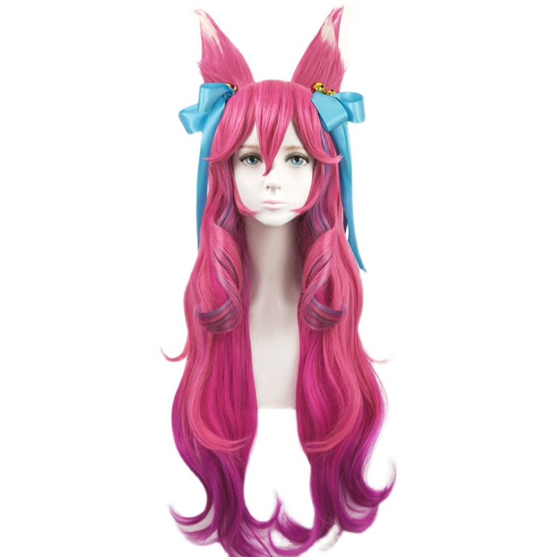 League Of Legends LOL Spirit Blossom Ahri Cosplay Wig