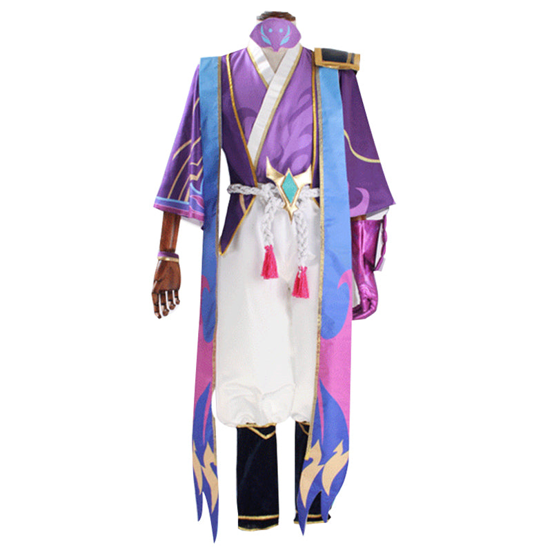 League Of Legends LOL Spirit Blossom Master Yi Cosplay Costume