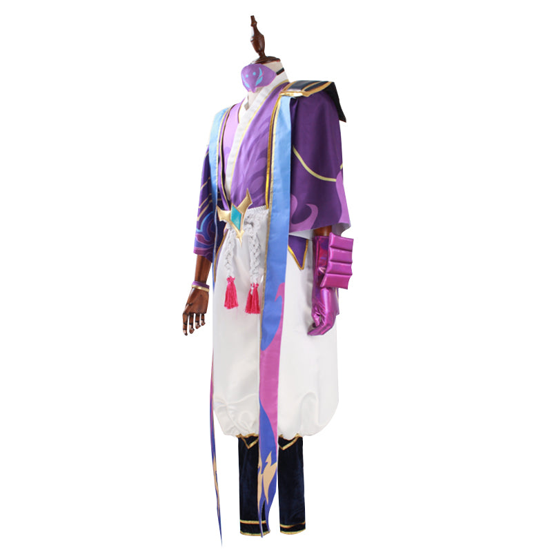 League Of Legends LOL Spirit Blossom Master Yi Cosplay Costume