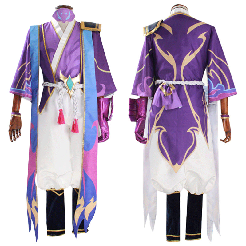 League Of Legends LOL Spirit Blossom Master Yi Cosplay Costume