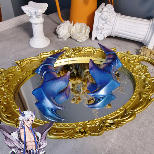 League Of Legends LOL Spirit Blossom Yone Horn Cosplay Accessory Prop