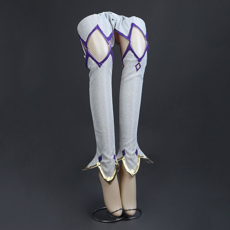 League of Legends LOL Crystal Rose Gwen Prestige Cosplay Costume