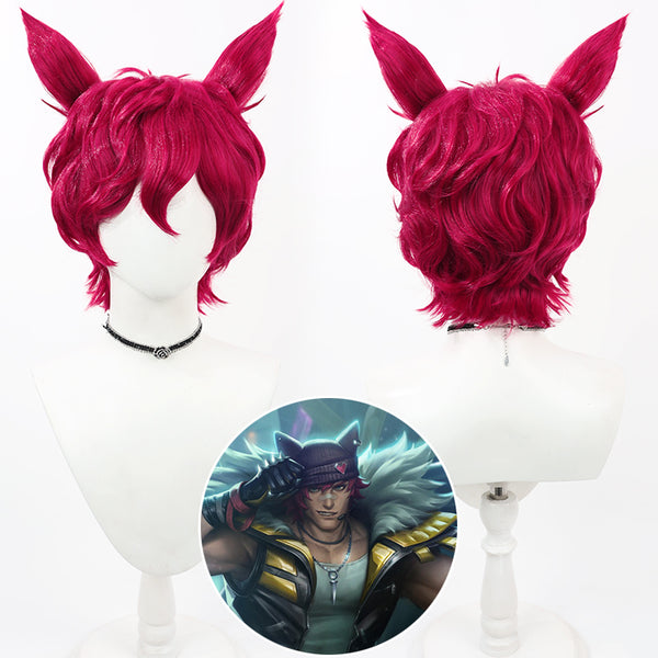 League of Legends LOL Heartsteel Sett Cosplay Wig