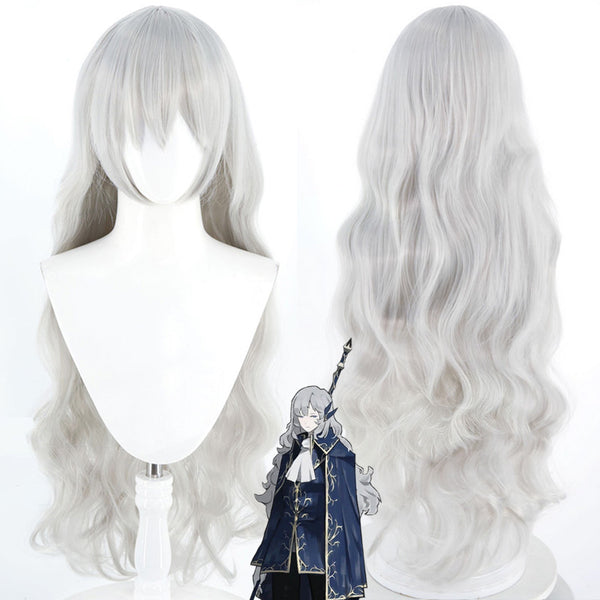 Library Of Ruina Argalia Silver Cosplay Wig