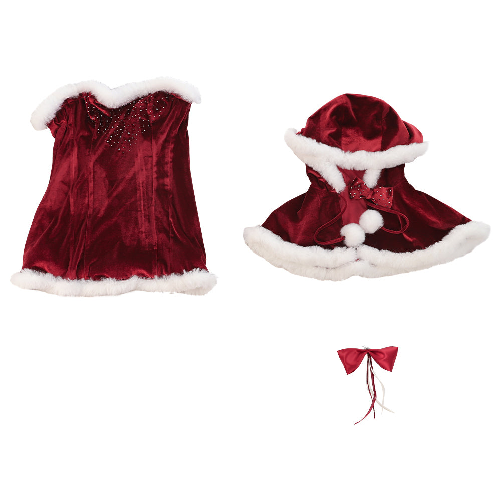 Love Actually 2003 Movie Vintage Christmas Dress Cosplay Costume