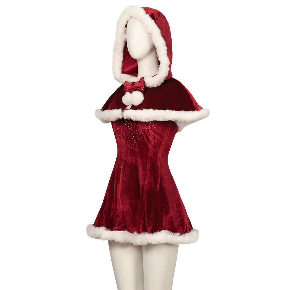 Love Actually 2003 Movie Vintage Christmas Dress Cosplay Costume