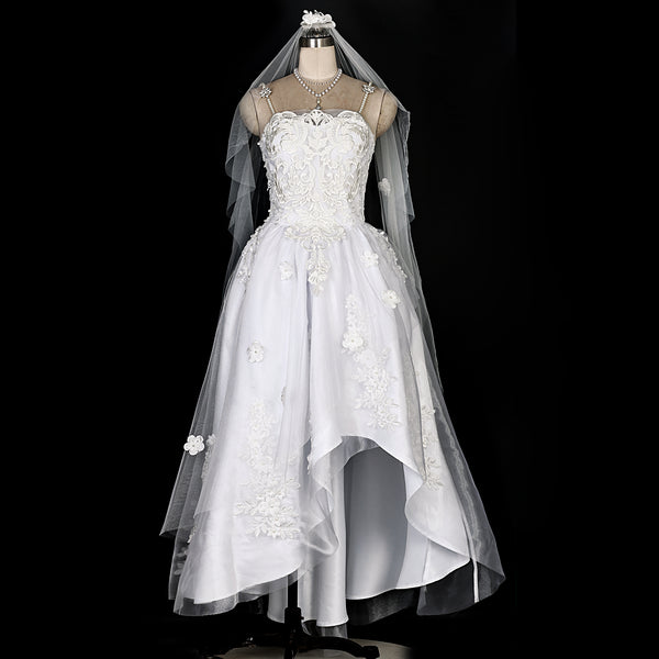 Love And Deep Space Female Protagonist Player Bespoke Suit Showcase Wedding Dress Cosplay Costume