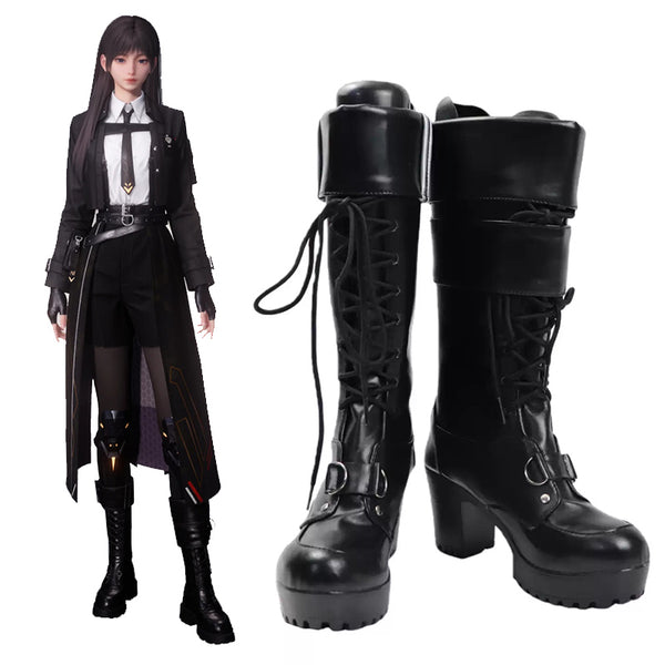 Love And Deep Space Female Protagonist Player Night Flair Shoes Cosplay Boots