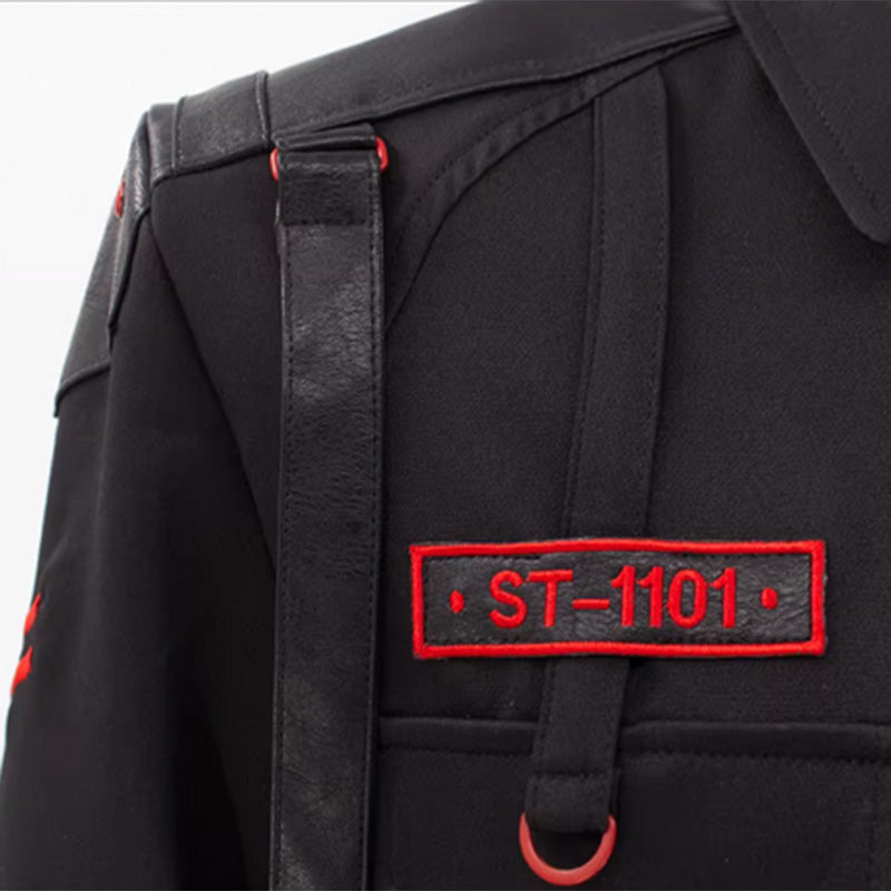 Love And Deep Space Xavier Evol Police Midnight Vigilance Cosplay Costume