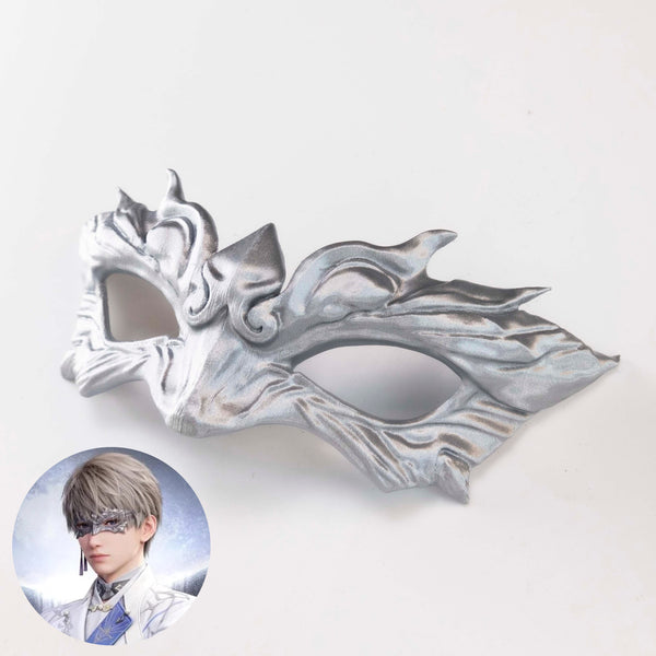 Love And Deepspace Xavier Moonlit Glimpse Lumiere Veiled Guardian Mask Cosplay Accessory Prop