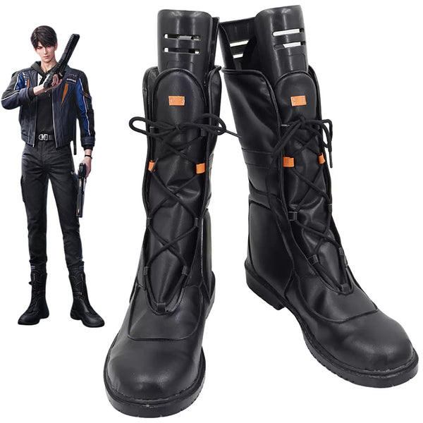 Love And Deepspace Xia Yizhou Caleb Centrifugal Drift Shoes Cosplay Boots