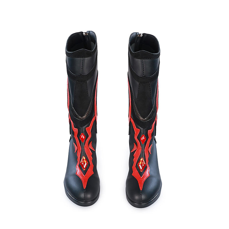 Love and Deep Space Beyond Cloudfall Set Scarlet Passion Cosplay Shoes