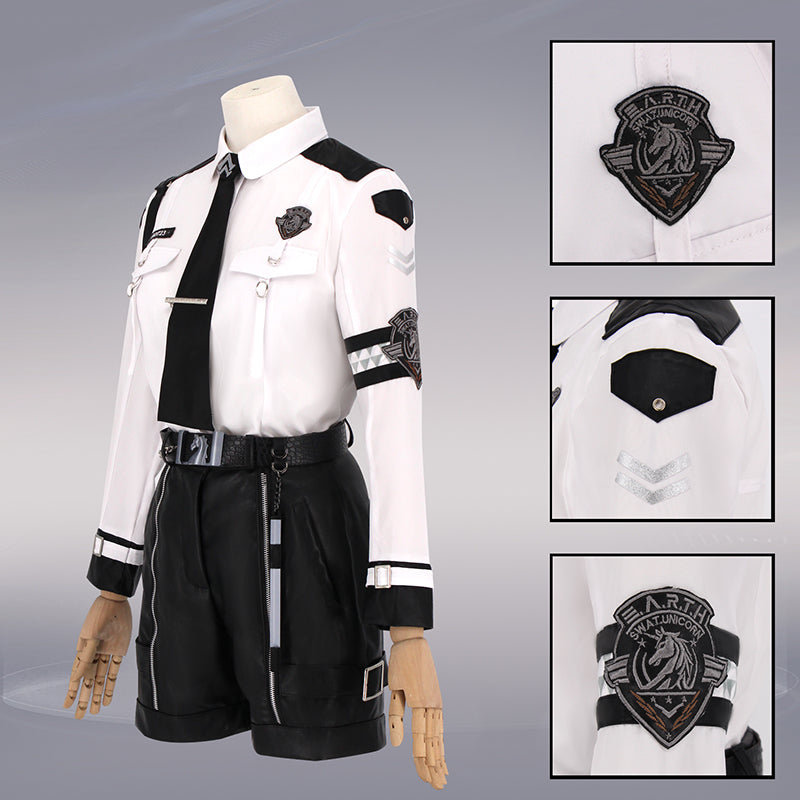 Love and Deep Space Protagonist Evol Police Cosplay Costume