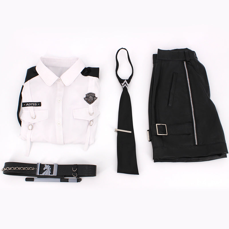 Love and Deep Space Protagonist Evol Police Cosplay Costume