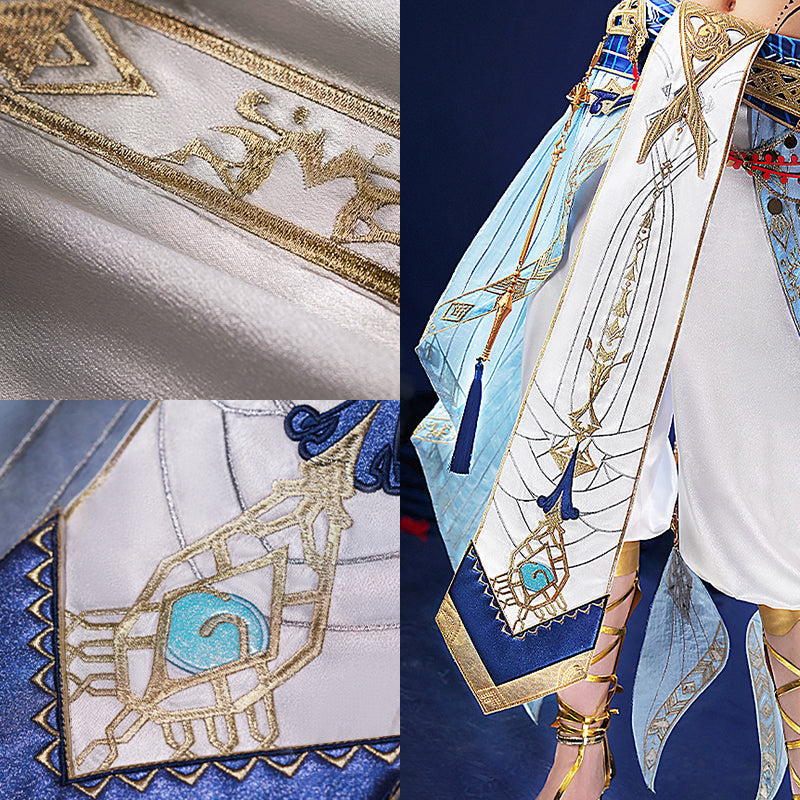 Love and Deep Space Protagonist God of the Tides Cosplay Costume