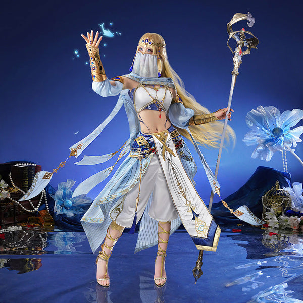 Love and Deep Space Protagonist God of the Tides Cosplay Costume
