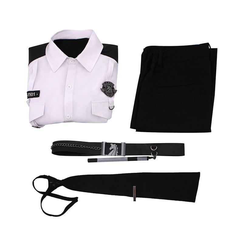 Love and Deep Space Xavier Evol Police Cosplay Costume