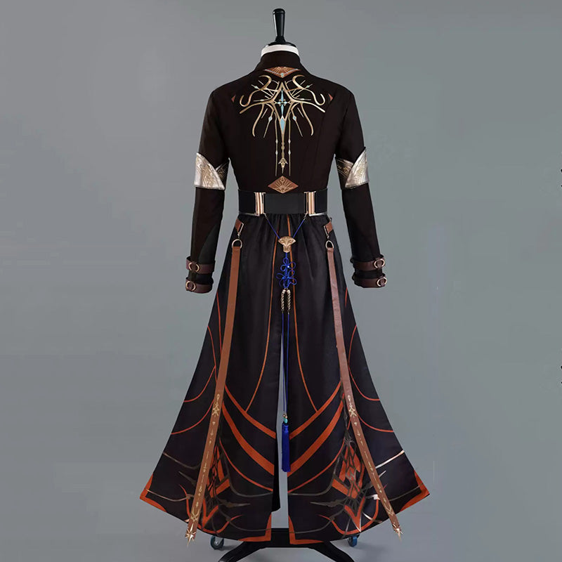 Love and Deep Space Xavier Midnight Rainfall Black Cosplay Costume