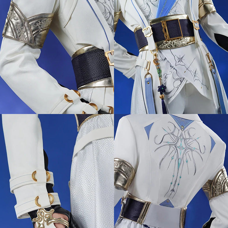 Love and Deepspace Xavier Moonlit Glimpse Lumiere Veiled Guardian Cosplay Costume