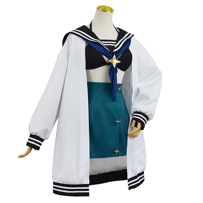 Mahou Shoujo Ni Akogarete Gushing Over Magical Girls Looking Up To Magical Girls Akoya Matama Loco Musica Battle Unifirm Cosplay Costume