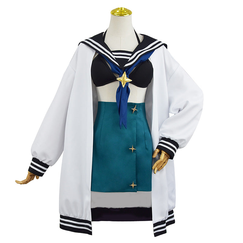 Mahou Shoujo Ni Akogarete Gushing Over Magical Girls Looking Up To Magical Girls Akoya Matama Loco Musica Battle Unifirm Cosplay Costume