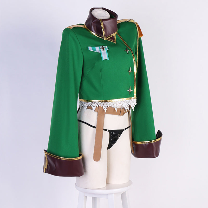 Mahou Shoujo Ni Akogarete Gushing Over Magical Girls Looking Up To Magical Girls Araga Kiwi Leopard Cosplay Costume