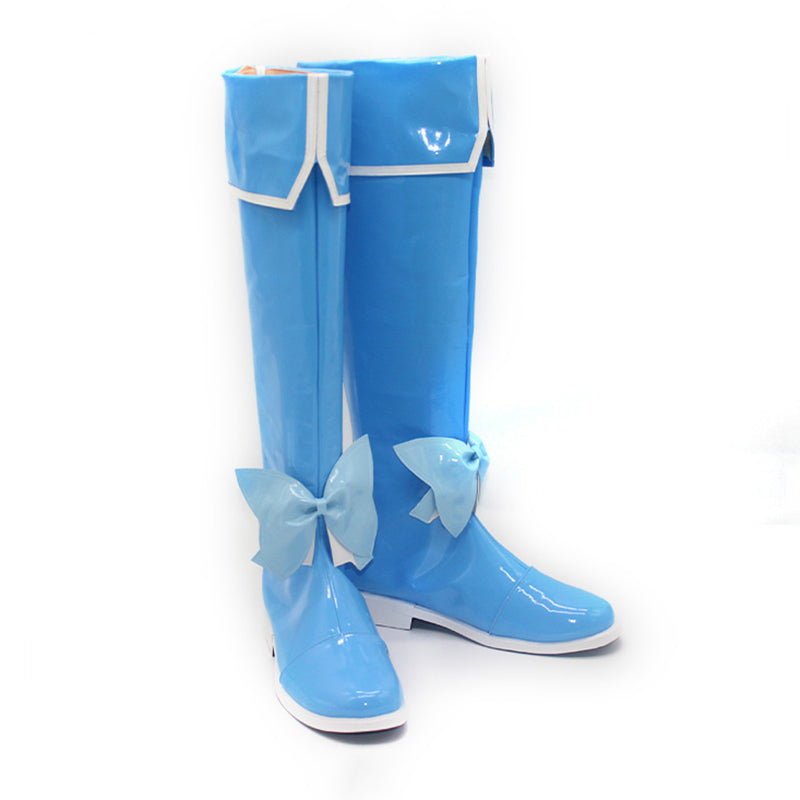 Mahou Shoujo Ni Akogarete Gushing Over Magical Girls Looking Up To Magical Girls Minakami Sayo Magia Azul Shoes Cosplay Boots