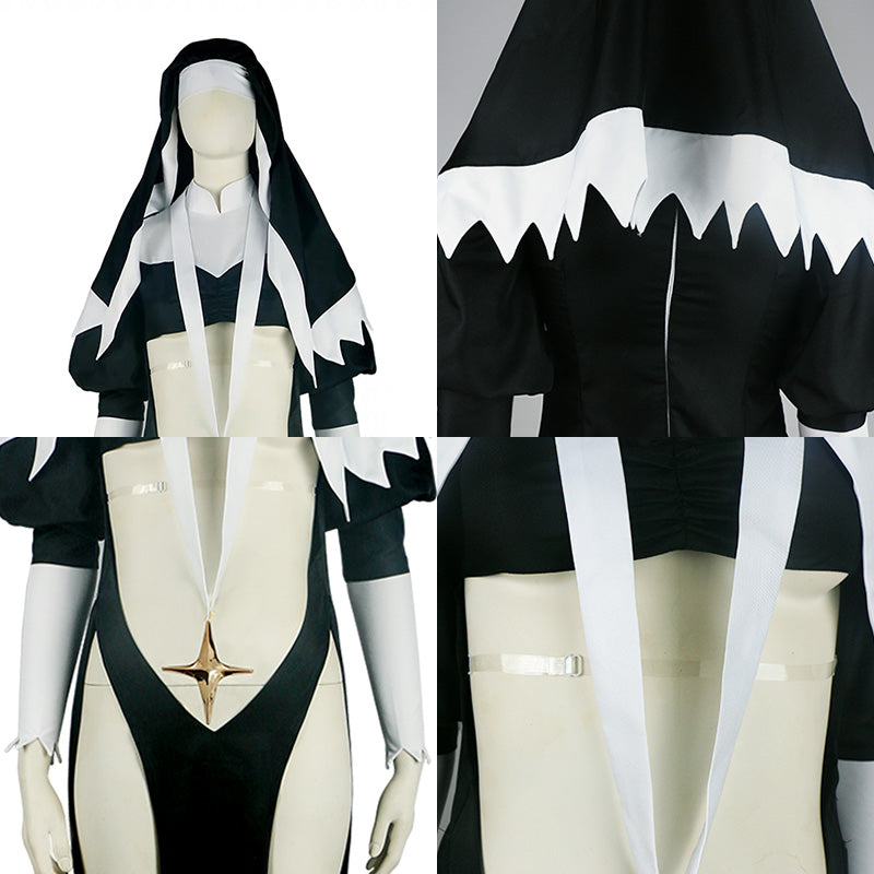 Mahou Shoujo Ni Akogarete Gushing Over Magical Girls Looking Up To Magical Girls Sister Gigant Tengeiji Holy Cosplay Costume