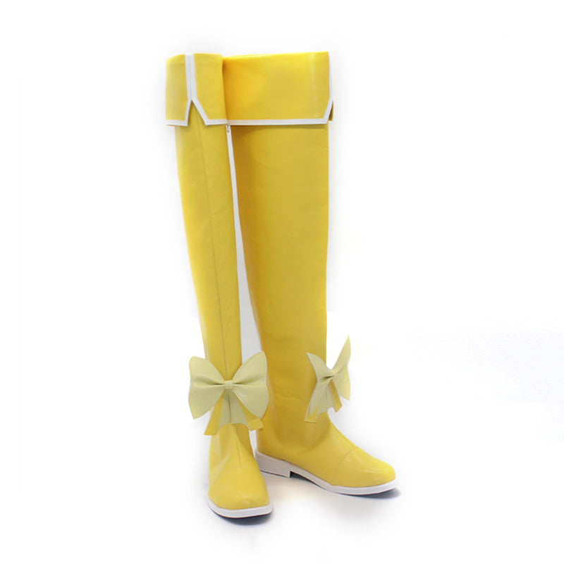 Mahou Shoujo ni Akogarete Gushing over Magical Girls Looking Up To Magical Girls Tenkawa Kaoruko Magia Sulfur Shoes Cosplay Boots