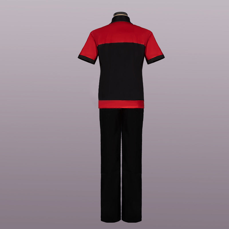 Manny's Game Tyler Cosplay Costume - Only Top, Name badge