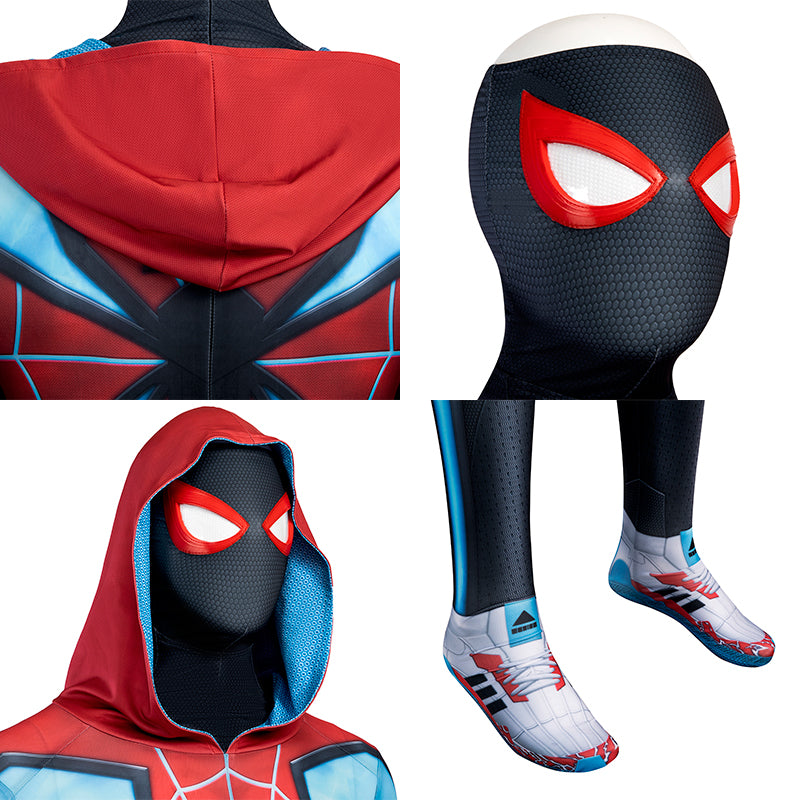 Marvel PS5 Spider-Man Evolved Suit Cosplay Costume