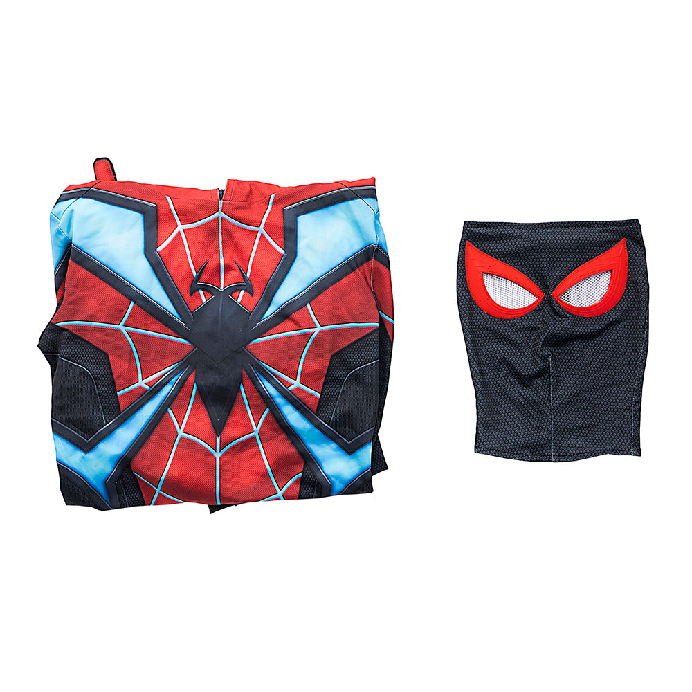 Marvel PS5 Spider-Man Evolved Suit Cosplay Costume