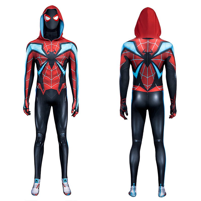 Marvel PS5 Spider-Man Evolved Suit Cosplay Costume