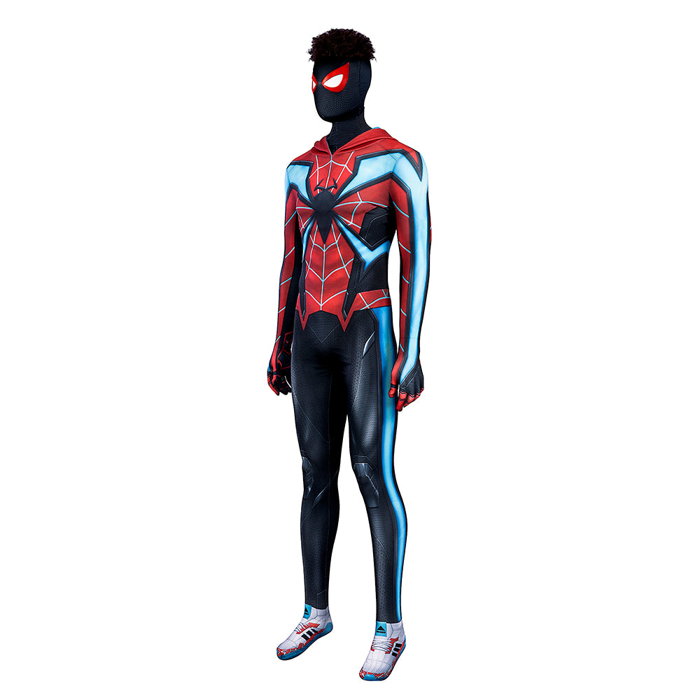 Marvel PS5 Spider-Man Evolved Suit Cosplay Costume