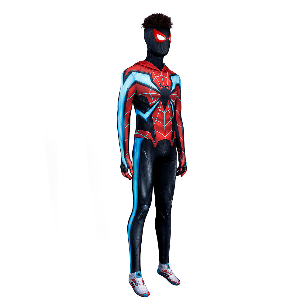 Marvel PS5 Spider-Man Evolved Suit Cosplay Costume