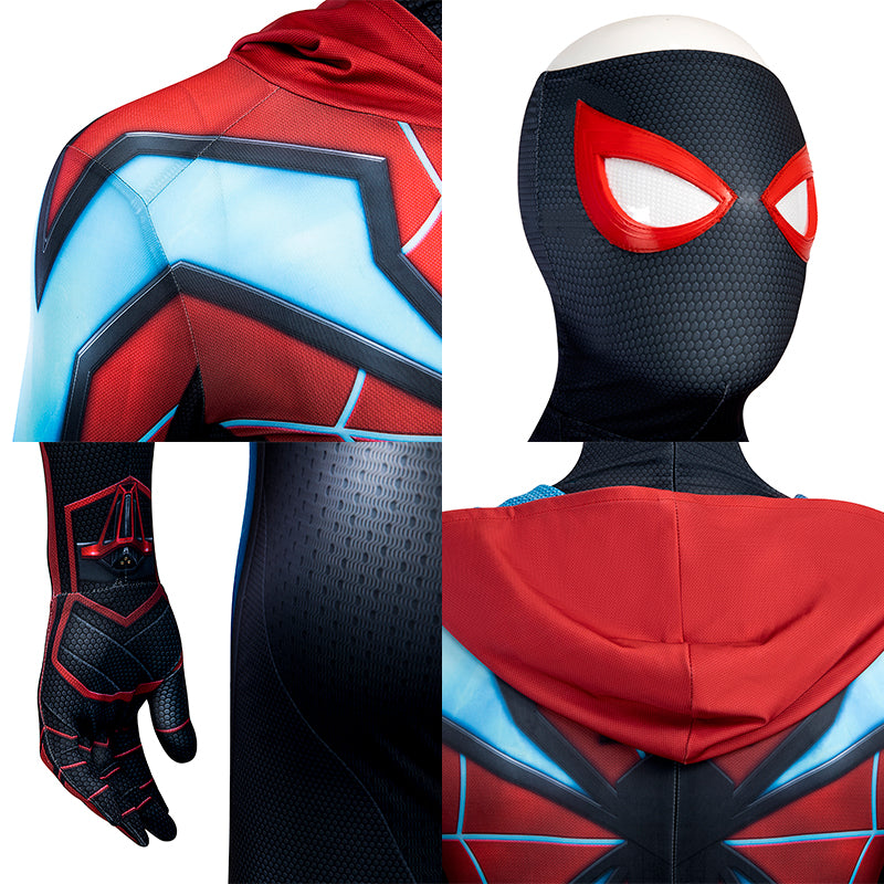 Marvel PS5 Spider-Man Evolved Suit Cosplay Costume