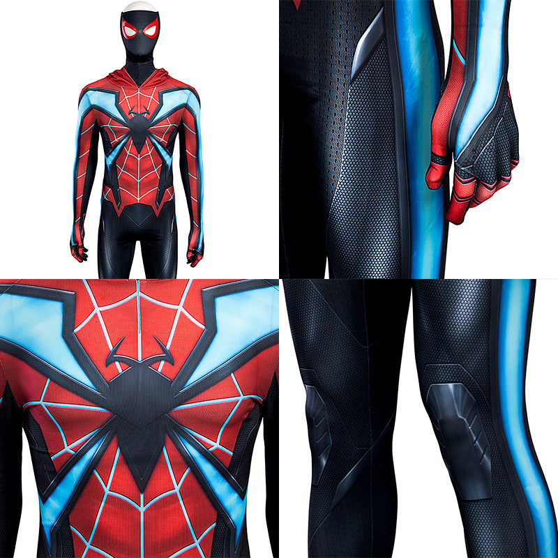 Marvel PS5 Spider-Man Evolved Suit Cosplay Costume