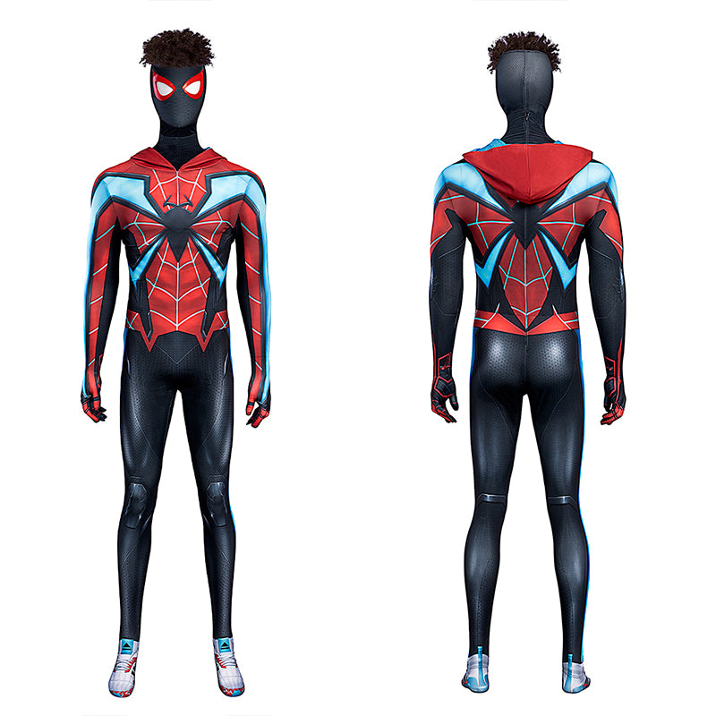 Marvel PS5 Spider-Man Evolved Suit Cosplay Costume