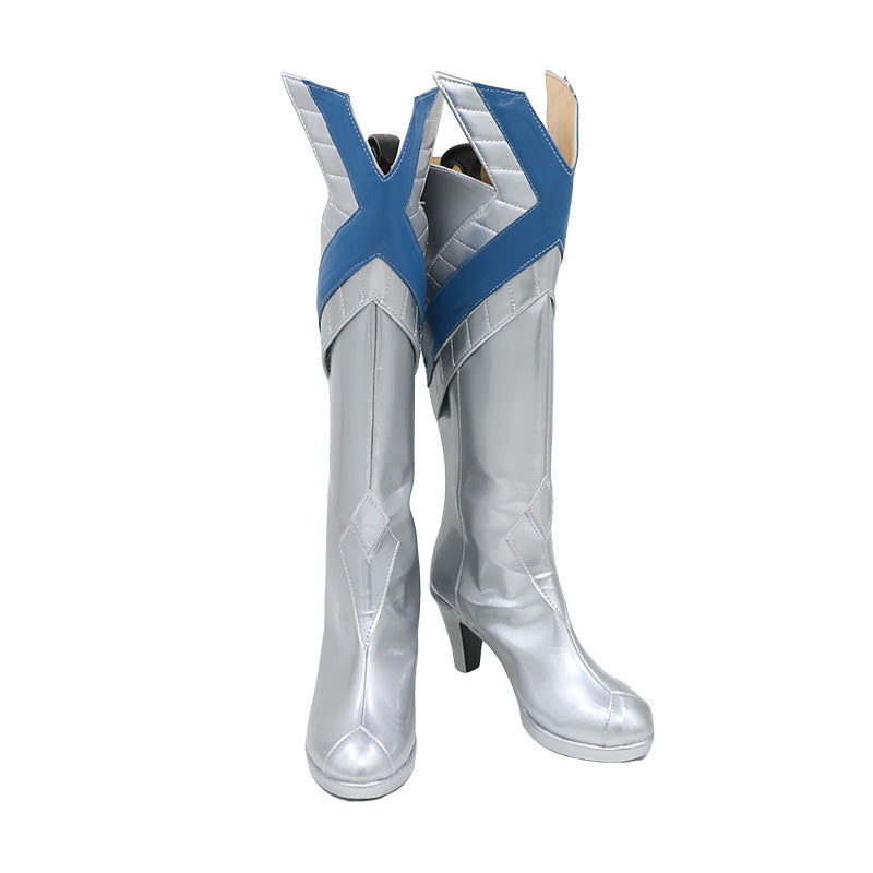 Marvel Rivals Emma Frost Shoes Cosplay Boots