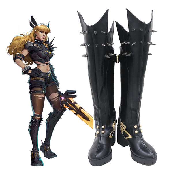 Marvel Rivals Magik Shoes Cosplay Boots