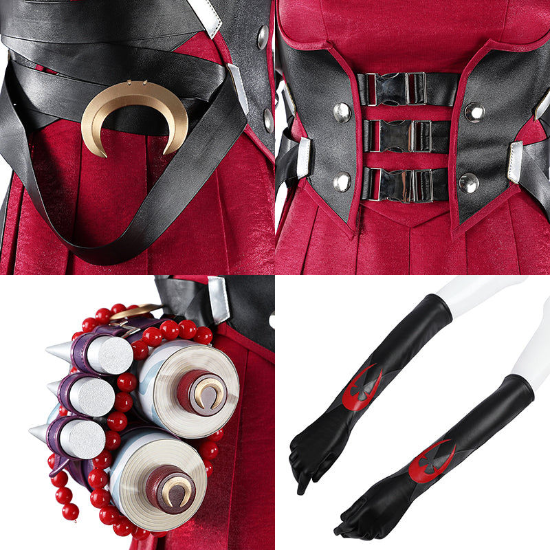 Marvel Rivals Psylocke Blood Kariudo Cosplay Costume