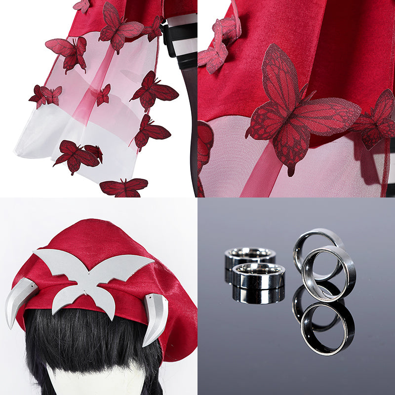 Marvel Rivals Psylocke Blood Kariudo Cosplay Costume