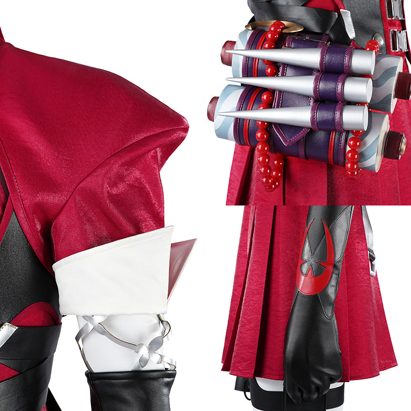 Marvel Rivals Psylocke Blood Kariudo Cosplay Costume