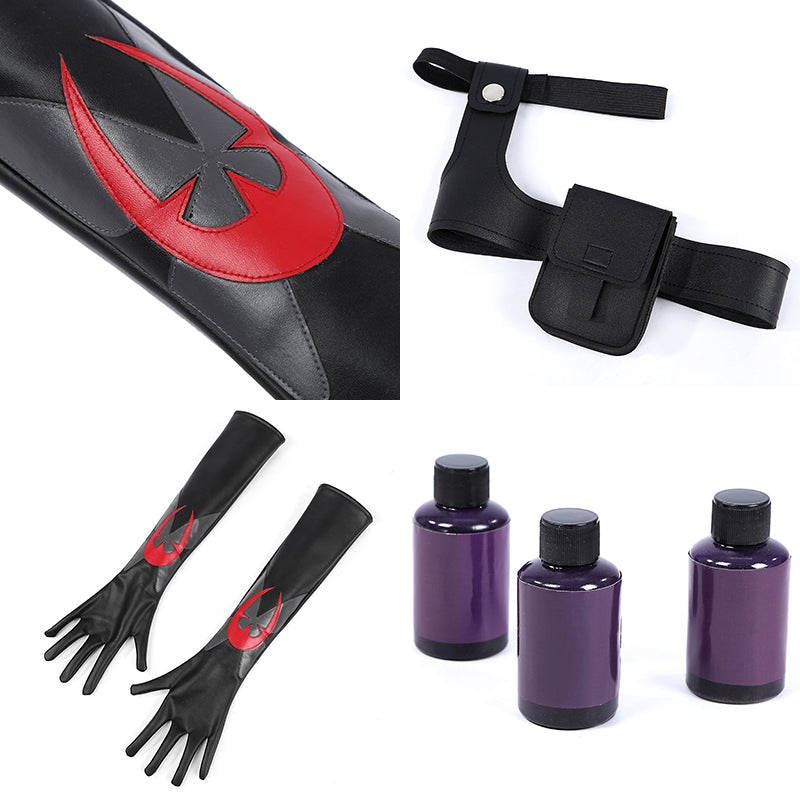Marvel Rivals Psylocke Blood Kariudo Cosplay Costume
