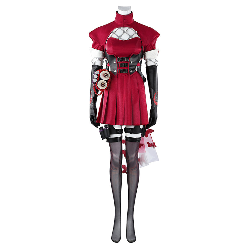 Marvel Rivals Psylocke Blood Kariudo Cosplay Costume