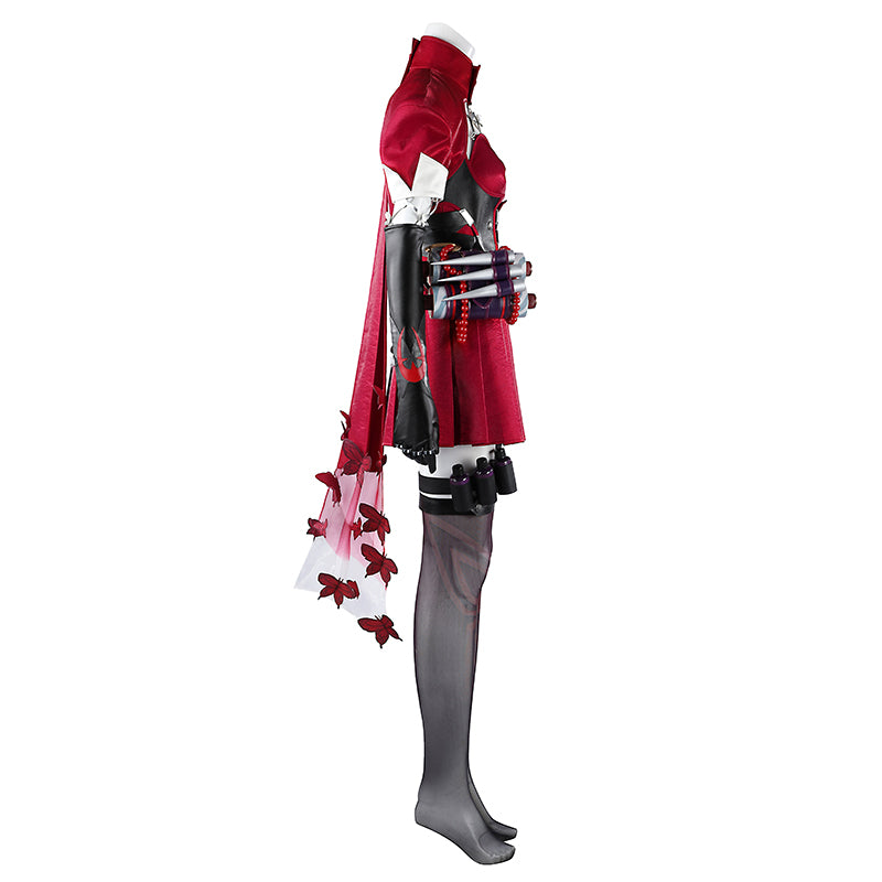 Marvel Rivals Psylocke Blood Kariudo Cosplay Costume