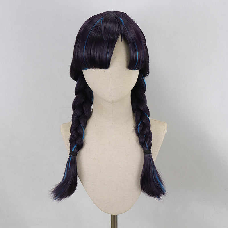 Marvel Rivals Psylocke Blood Kariudo Cosplay Wig