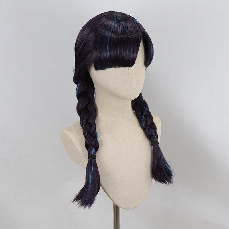 Marvel Rivals Psylocke Blood Kariudo Cosplay Wig
