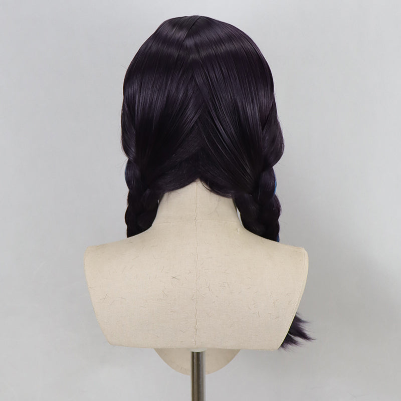 Marvel Rivals Psylocke Blood Kariudo Cosplay Wig