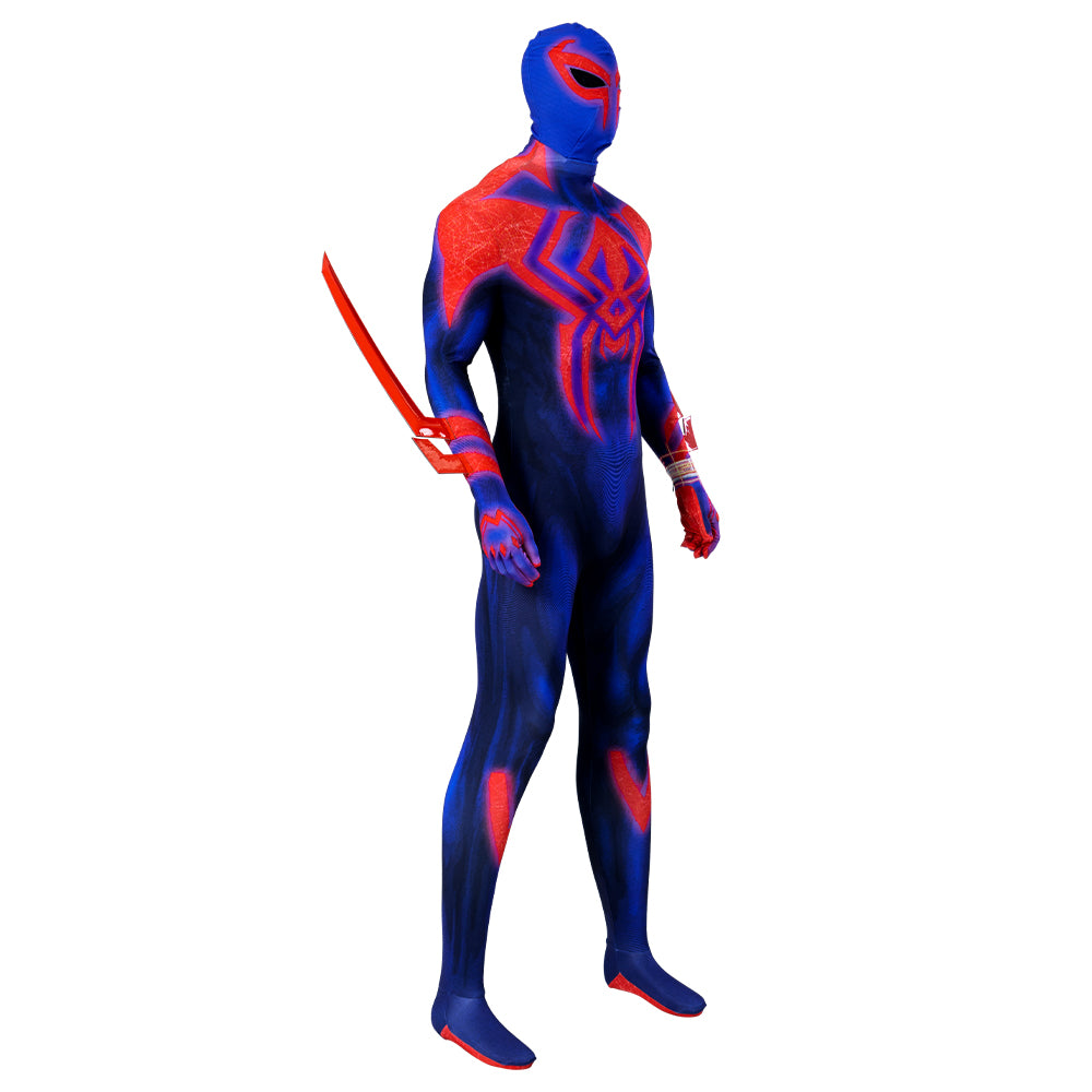 Marvel Spider-Man: Across The Spider-Verse Miguel O'Hara Spider-Man 2099 Cosplay Costume